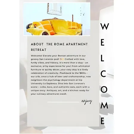 The Artful Retreat * Rome